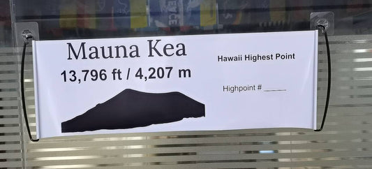 Handheld Banner - Mauna Kea